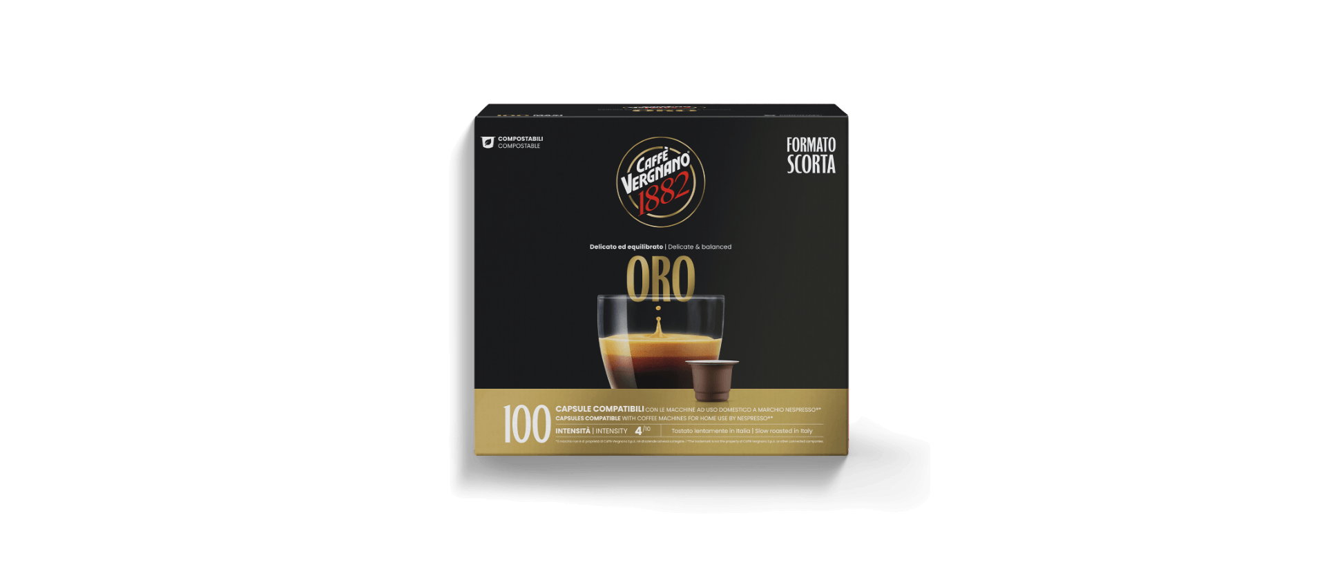 Pack 100 Oro compatibili Nespresso