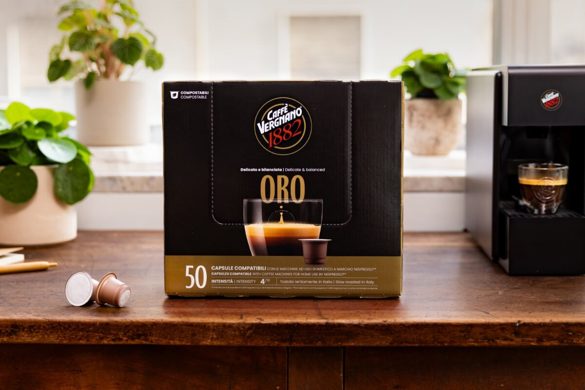 50 Capsule Compatibili Nespresso Oro