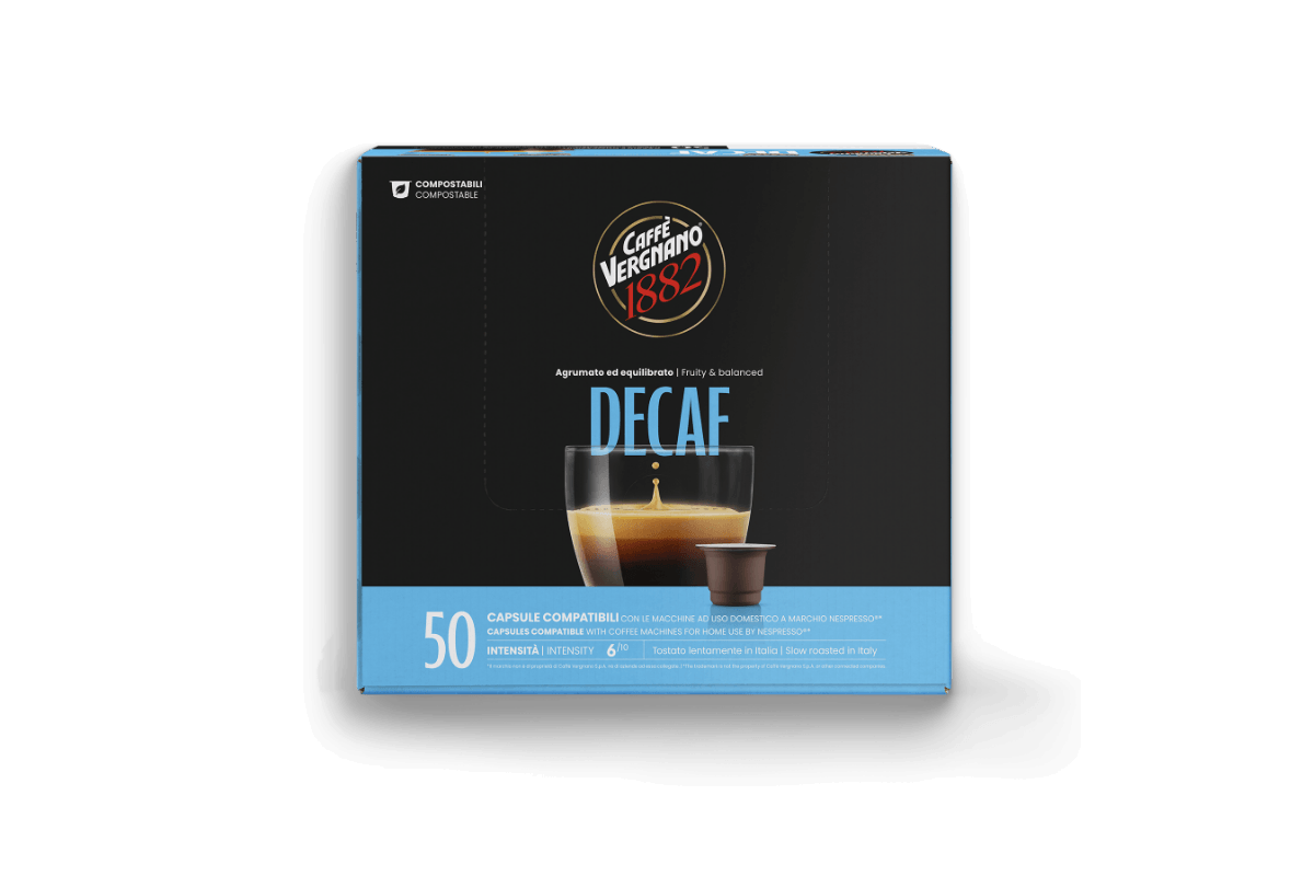50 Capsule Compatibili Nespresso Decaffeinato