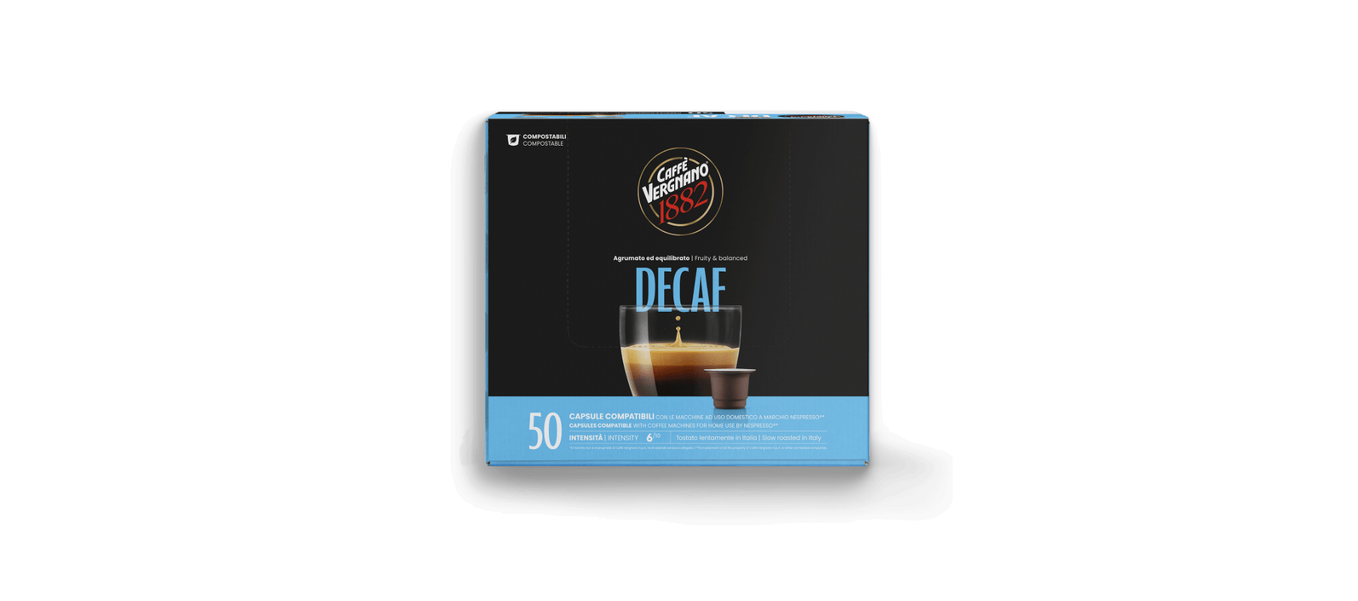 50 Capsule Compatibili Nespresso Decaffeinato