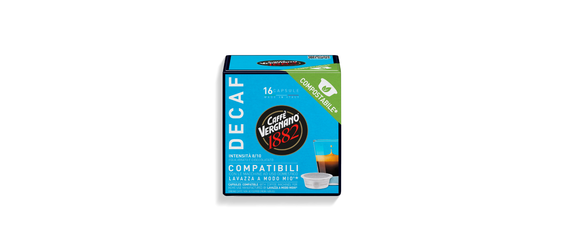 16 Capsule compatibili Lavazza decaf