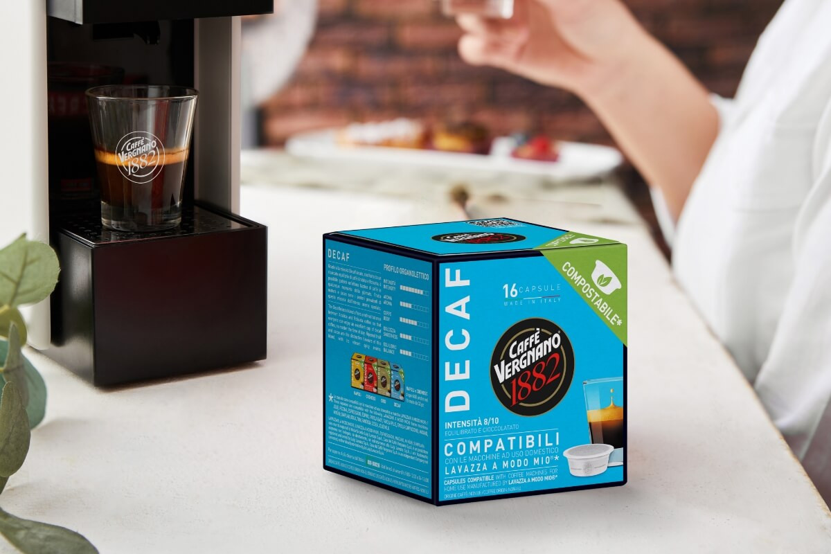 16 Capsule compatibili Lavazza decaf