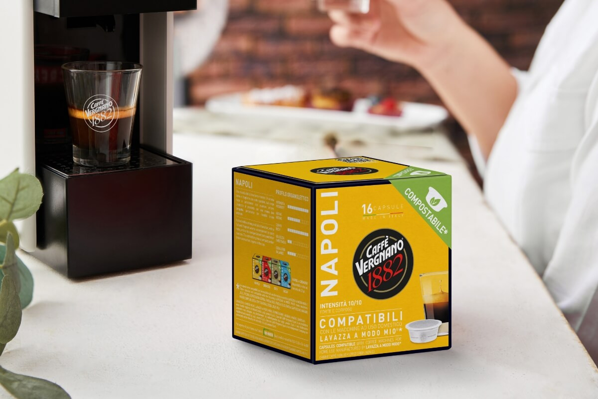 16 Capsule compatibili Lavazza Napoli