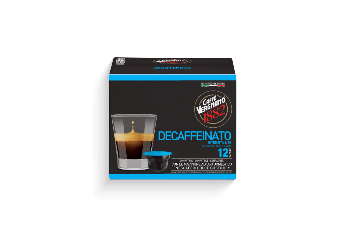 12 Capsule Compatibili Nescafe Dolce Gusto Decaffeinato