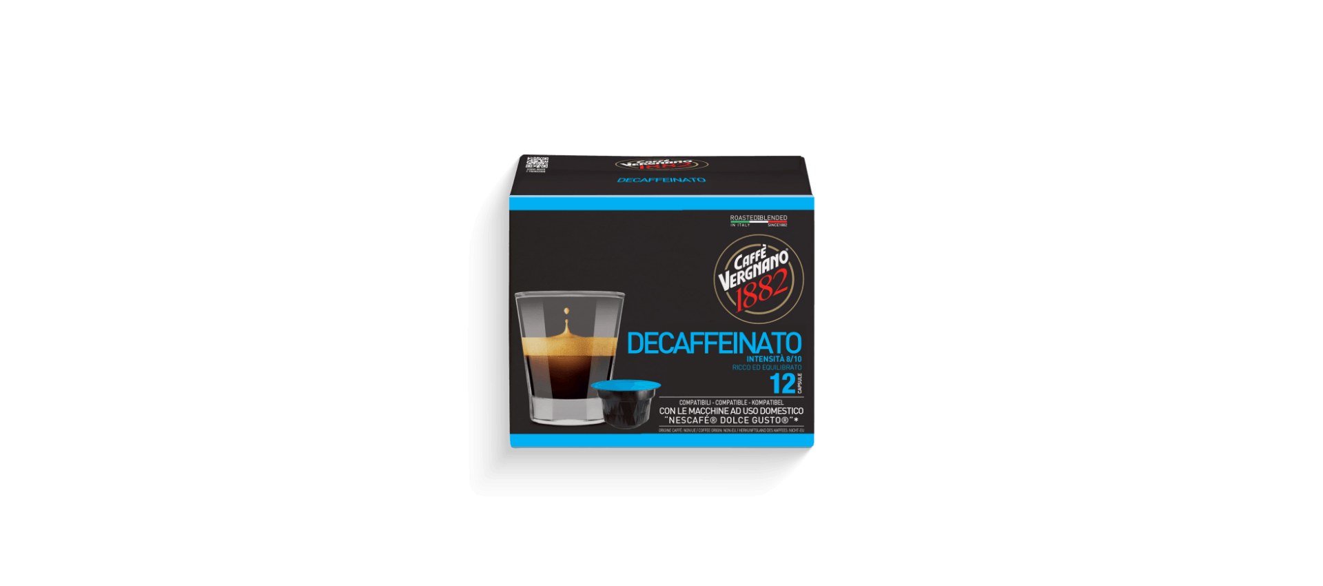 12 Capsule Compatibili Nescafe Dolce Gusto Decaffeinato