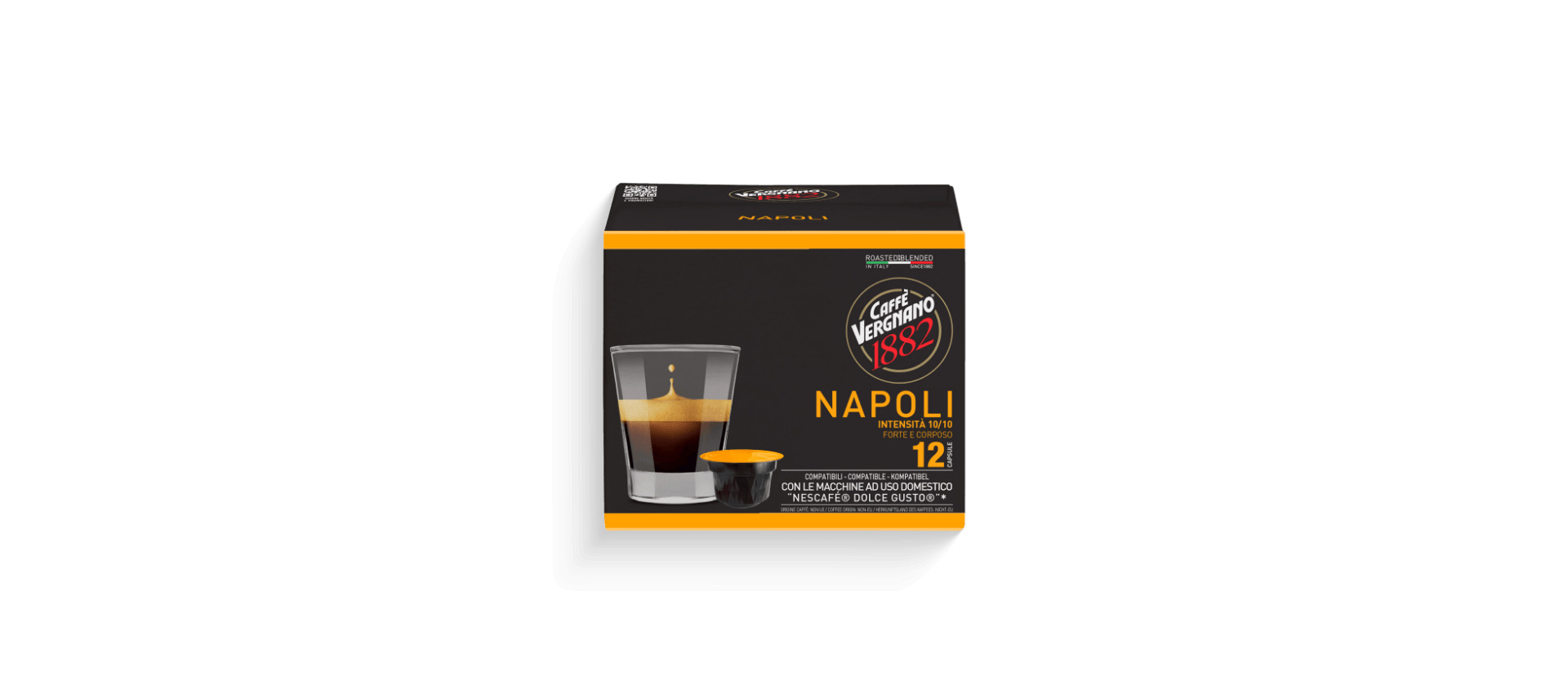 12 Capsule Compatibili Nescafè Dolce Gusto Napoli