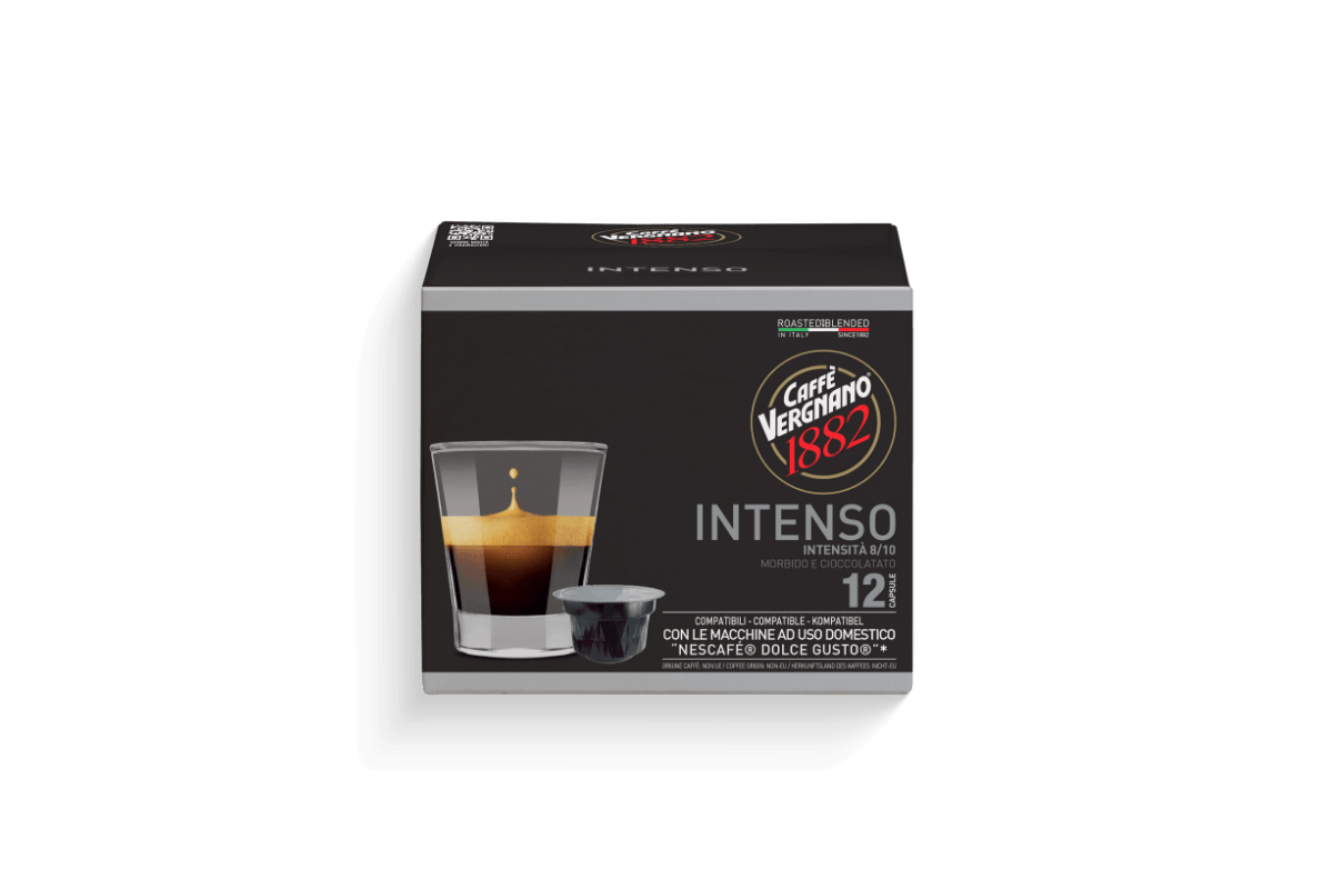12 Capsule Compatibili Nescafè Dolce Gusto Intenso