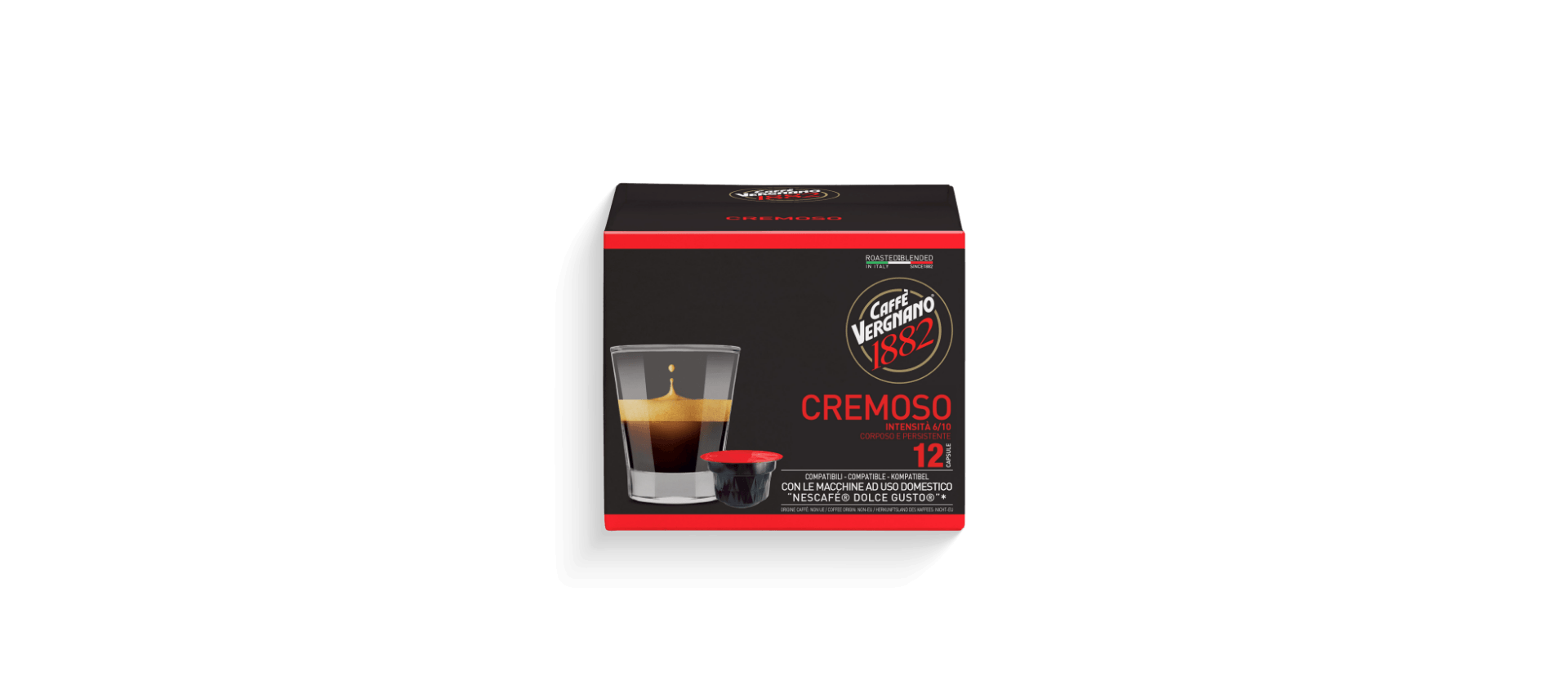 12 Capsule Compatibili Nescafe Dolce Gusto Cremoso