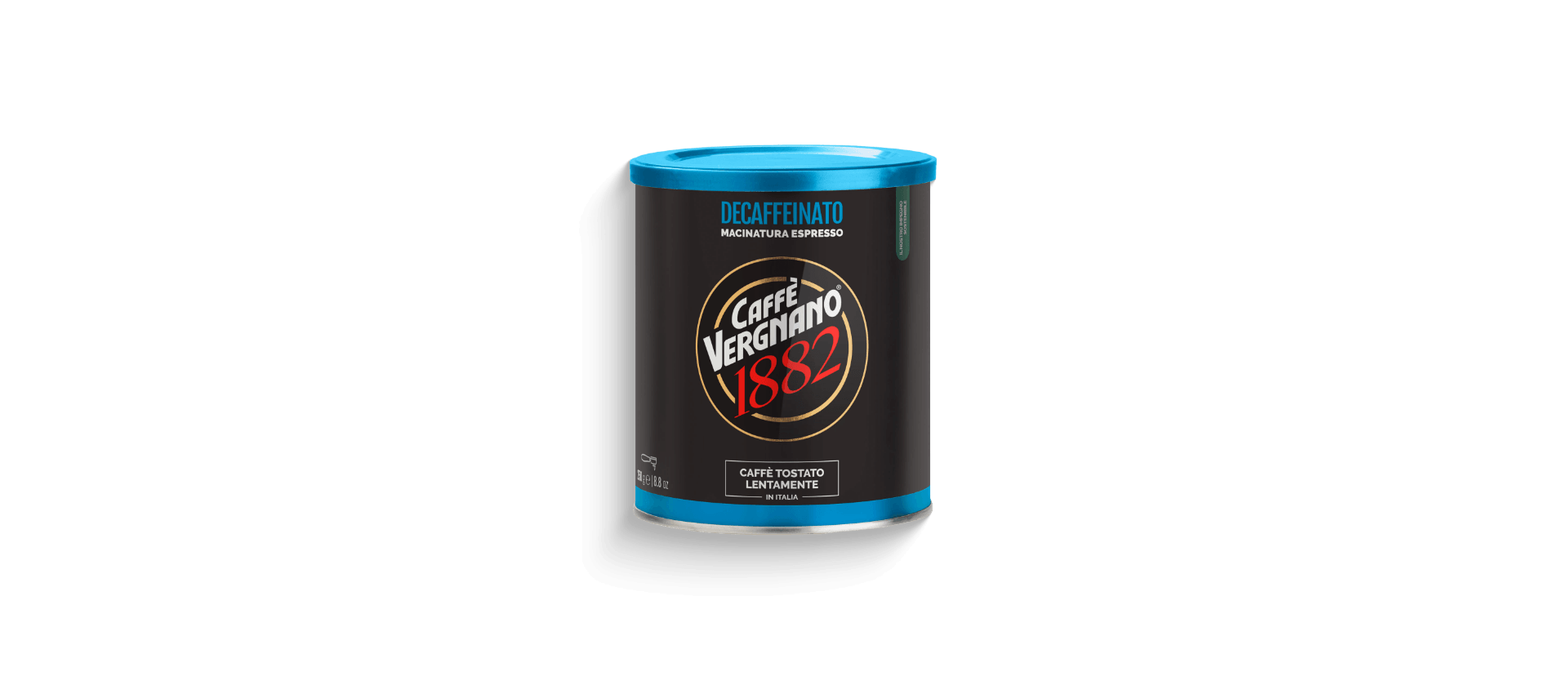 Caffè Macinato Moka Decaffeinato Lattina 250g