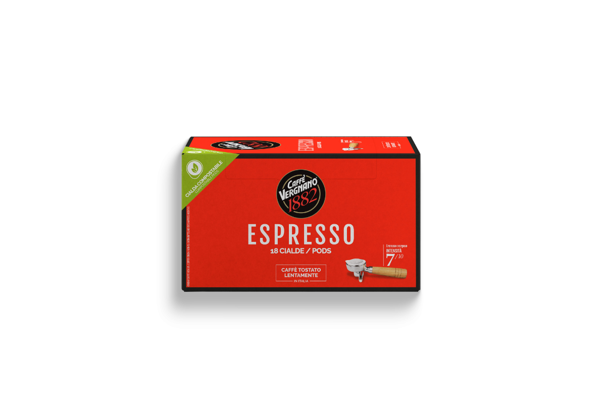 18 cialde Espresso Vergnano