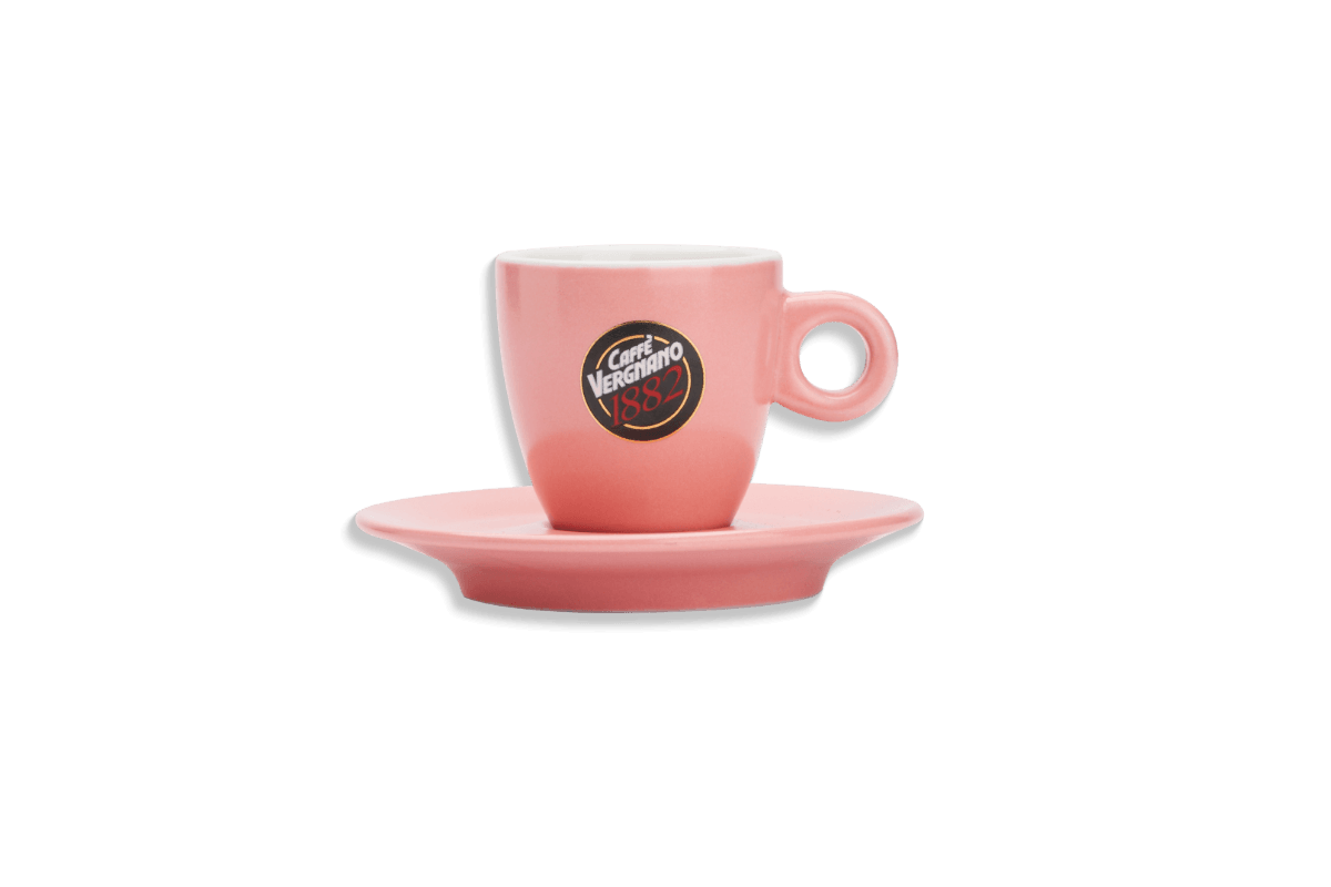 Tazzina Caffè Vergnano Rosa