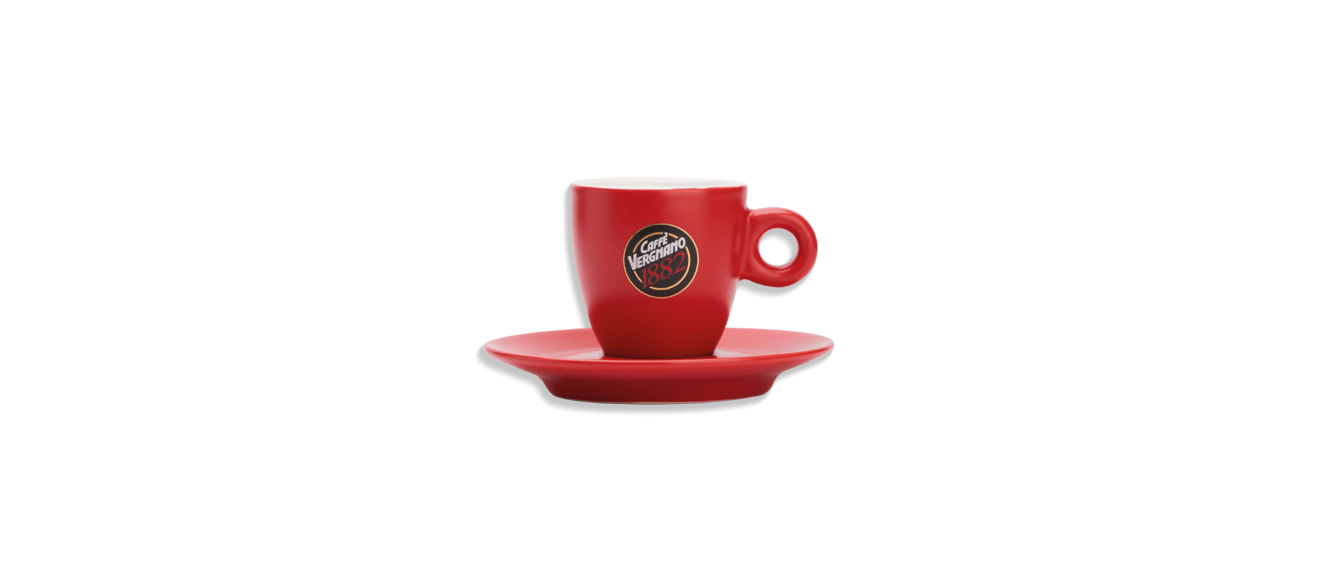 Tazzina Caffè Vergnano Rossa