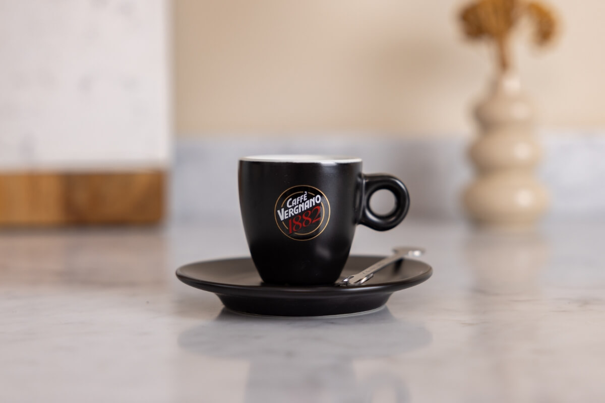 Tazzina Caffè Vergnano Nera