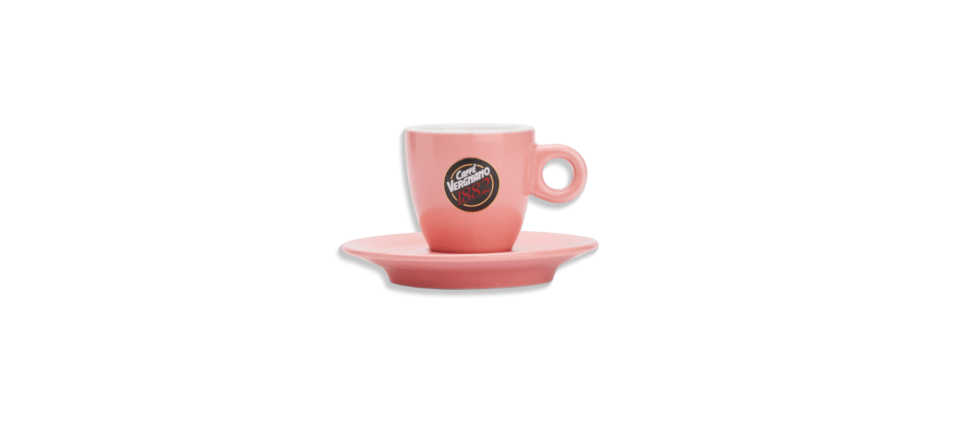 Set 6 Tazzine Caffè Vergnano Rosa