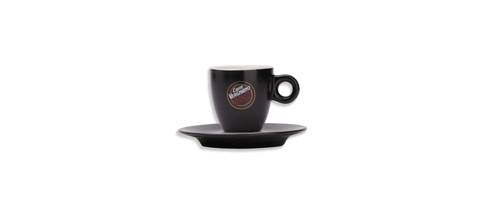 Set 6 Tazzine Caffè Vergnano Nere