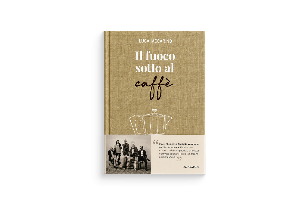 Il fuoco sotto al caffè - libro caffè vergnano
