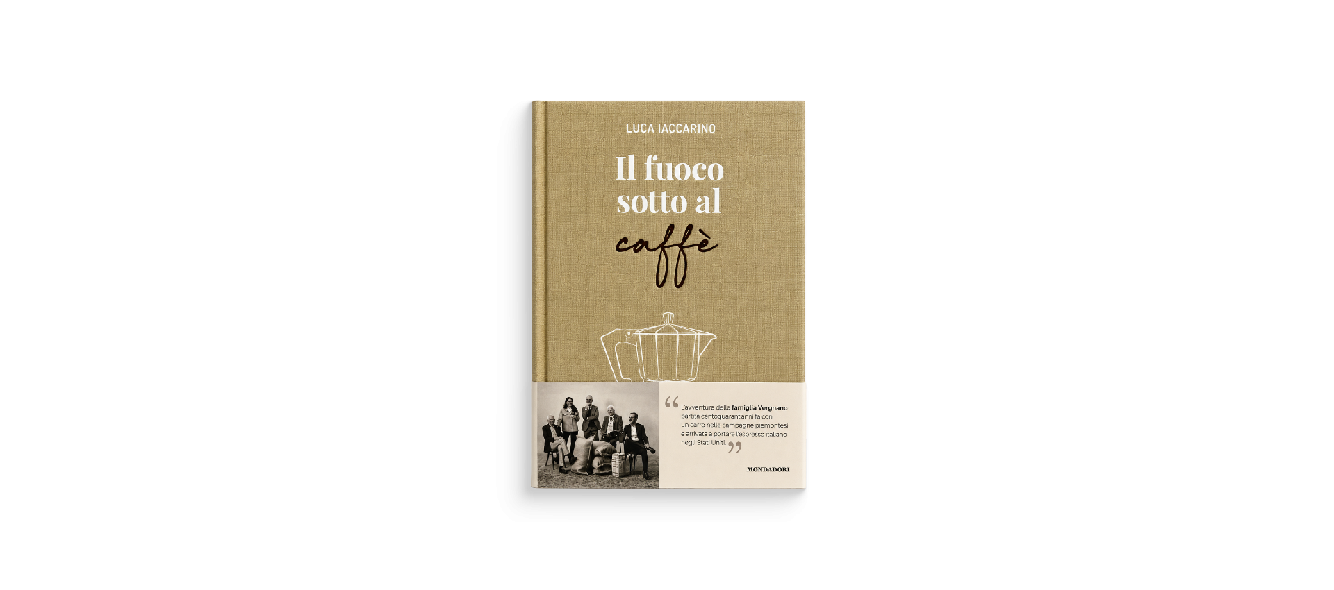 Il fuoco sotto al caffè - libro caffè vergnano