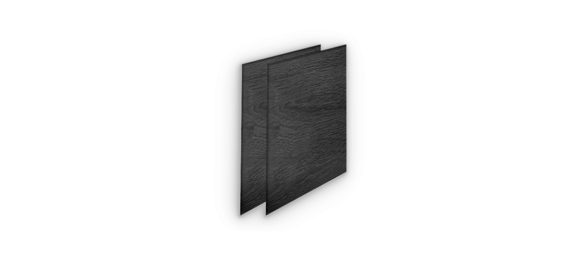 Macchina Caffè Tre Mini Fianchetti Effetto Rovere Nero
