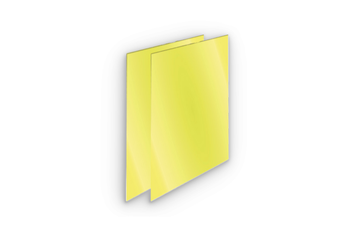 Macchina Caffè Tre Mini Fianchetti Giallo Fluo