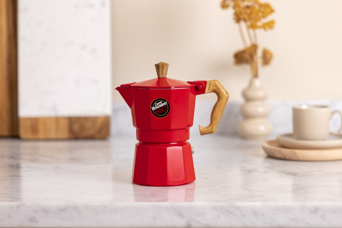 Moka Caffè Vergnano Rossa