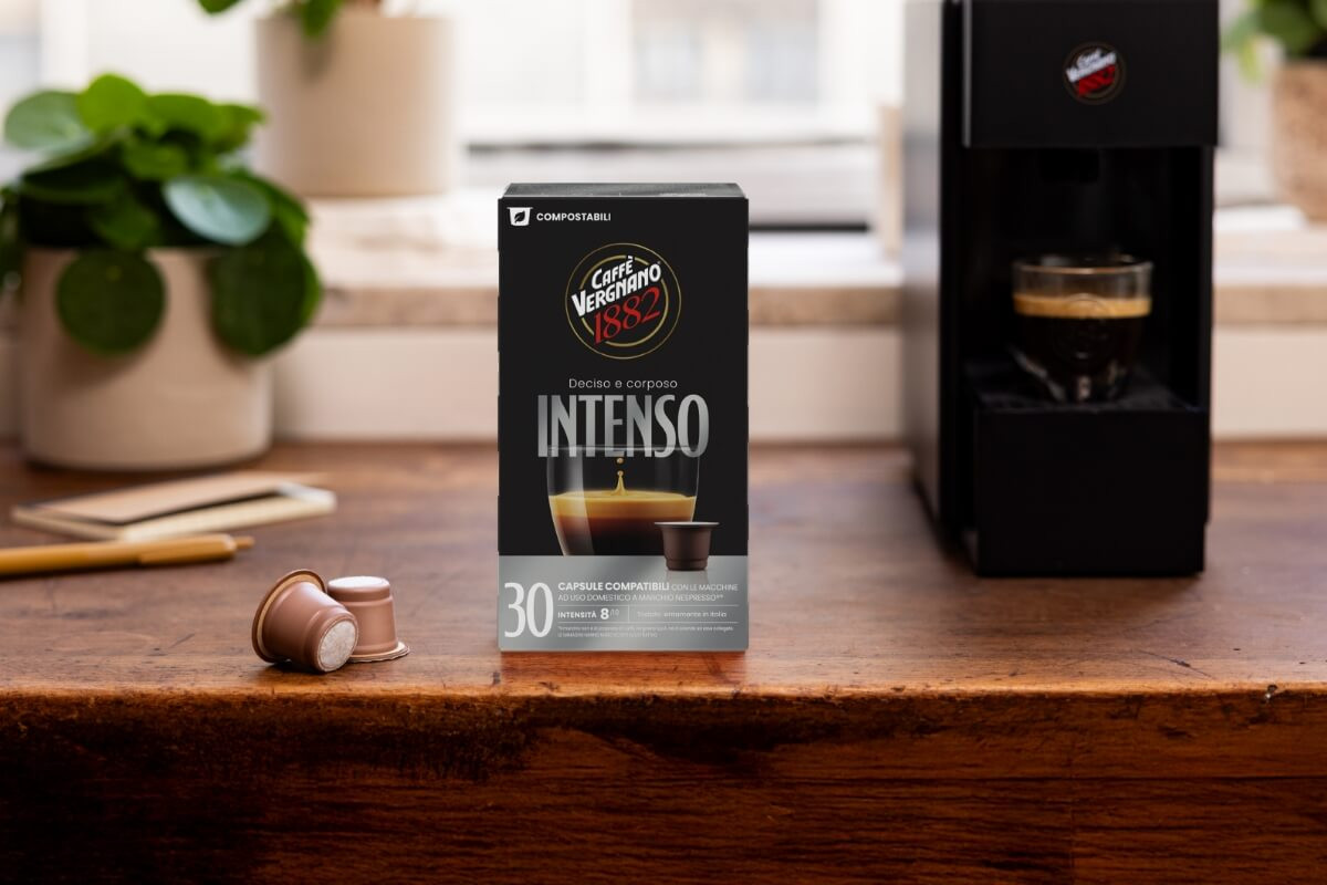 30 Capsule Compatibili Nespresso Intenso
