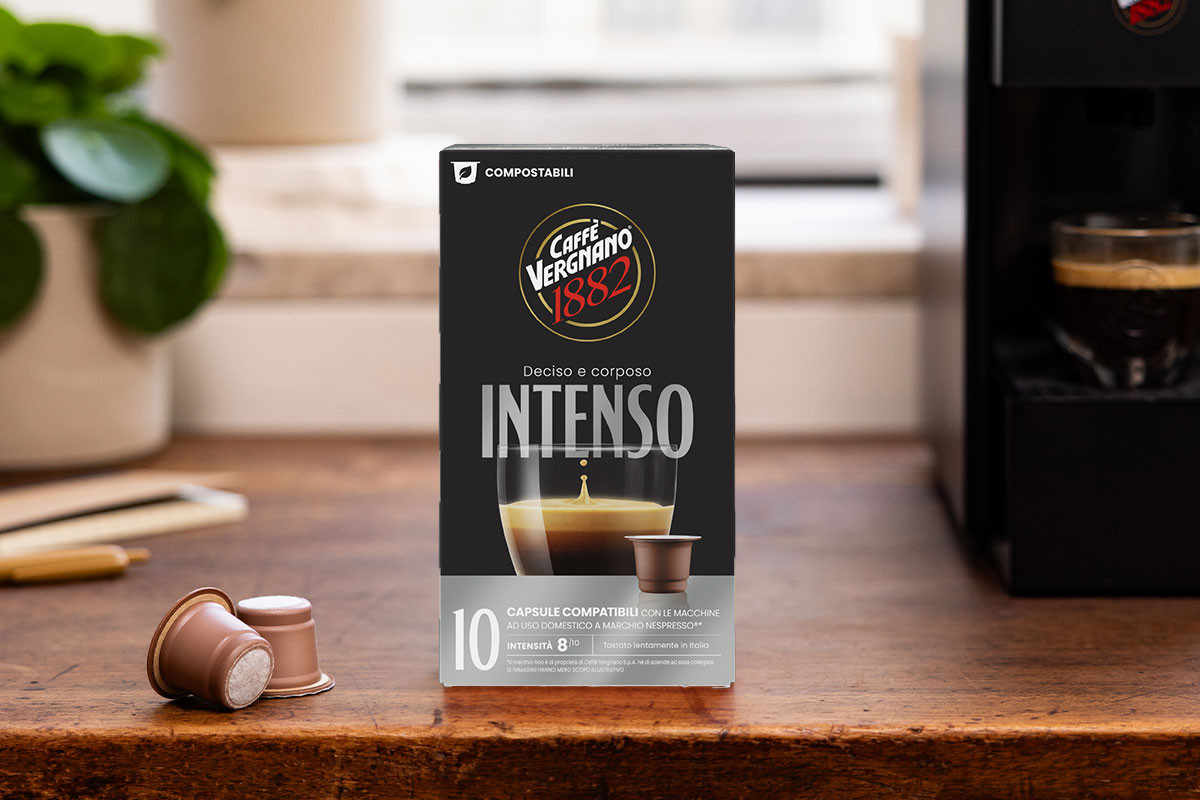 10 Capsule Compatibili Nespresso Intenso
