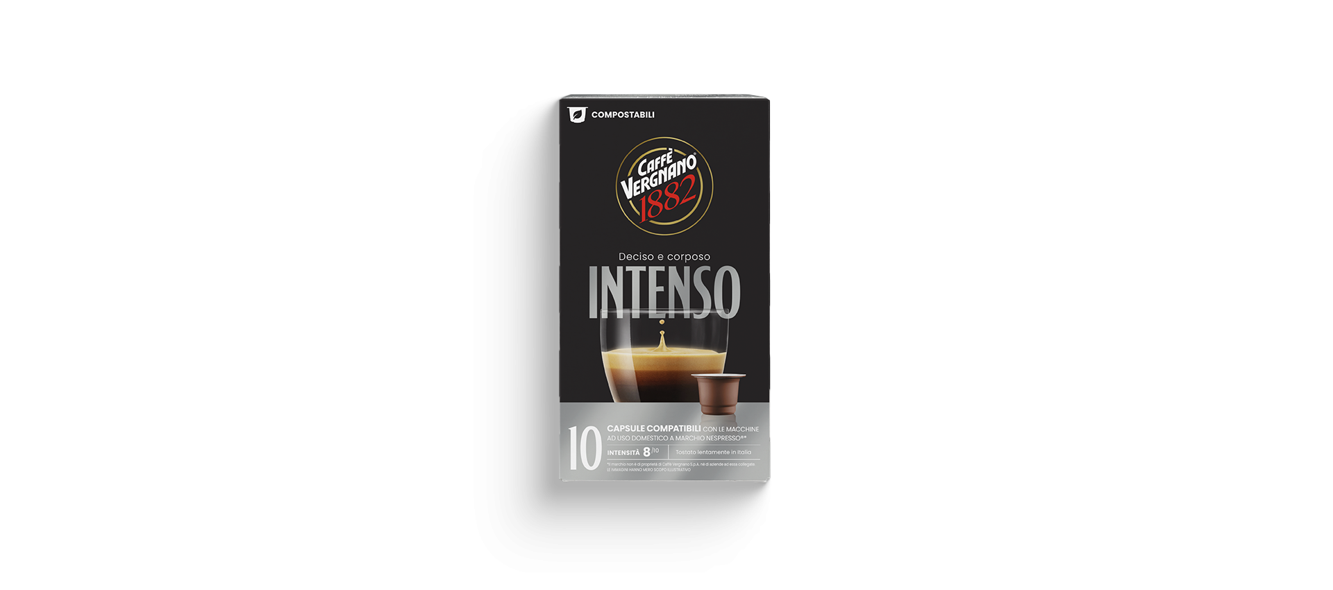 10 Capsule Compatibili Nespresso Intenso