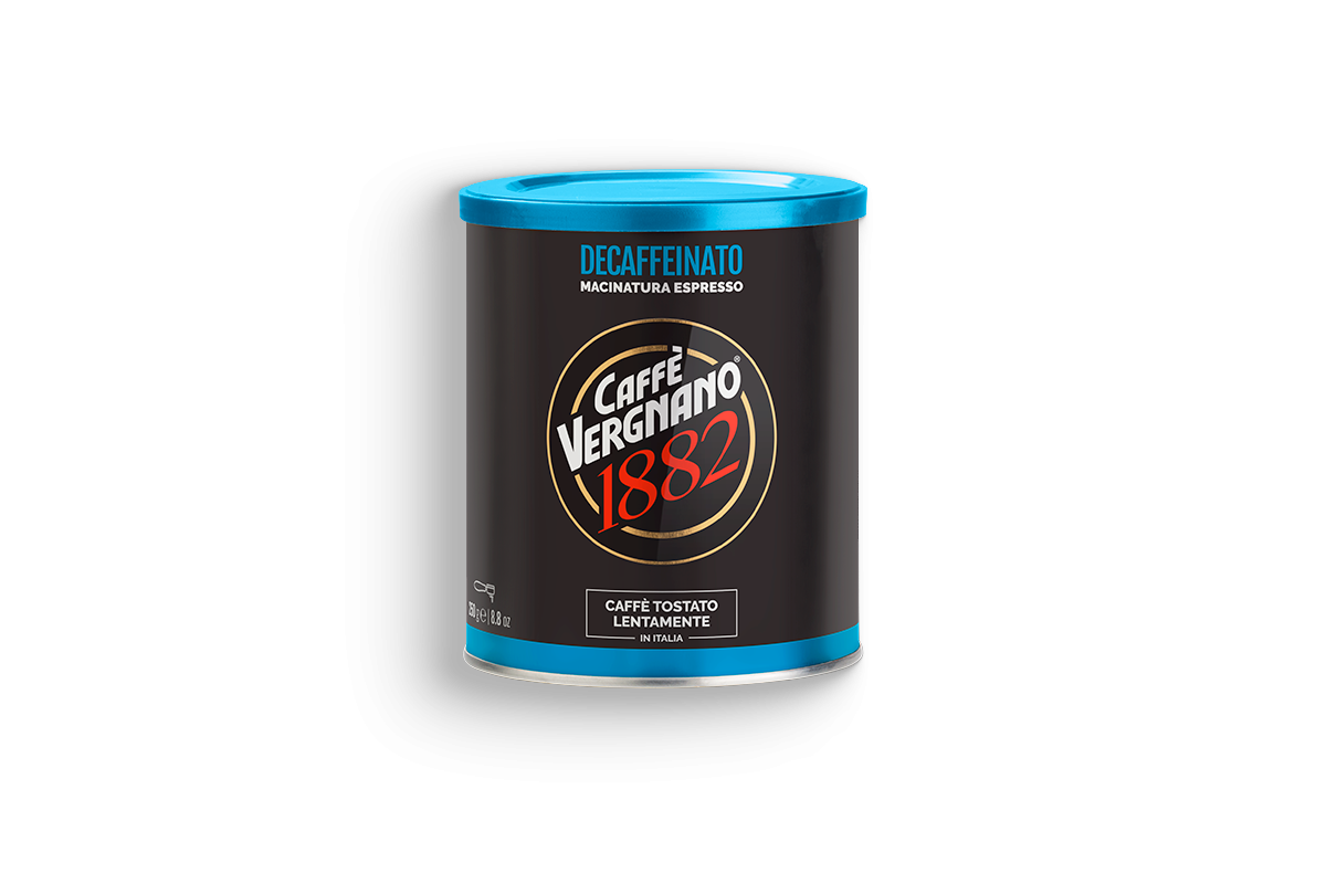 Caffè Macinato Moka Decaffeinato Lattina 250g
