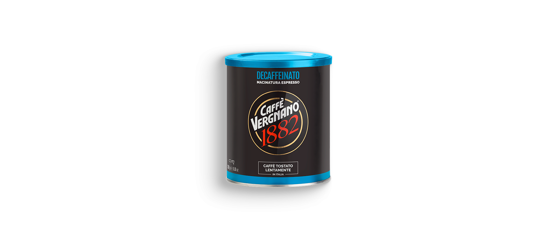 Caffè Macinato Moka Decaffeinato Lattina 250g