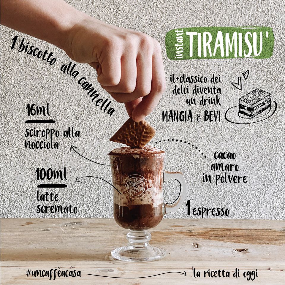 Drink al caffè: la ricetta dell'Instant Tiramisù