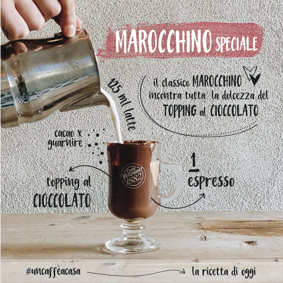 Drink al caffè: la ricetta del Marocchino Speciale