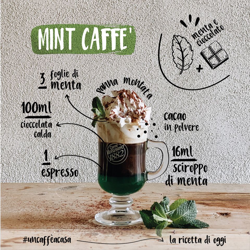 Drink al caffè: la ricetta del Mint Caffè