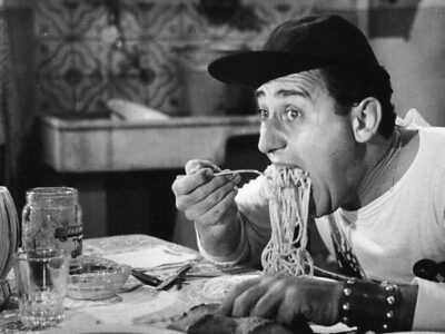 Alberto Sordi   Scena Degli Spaghetti   Un Americano A Roma 1954
