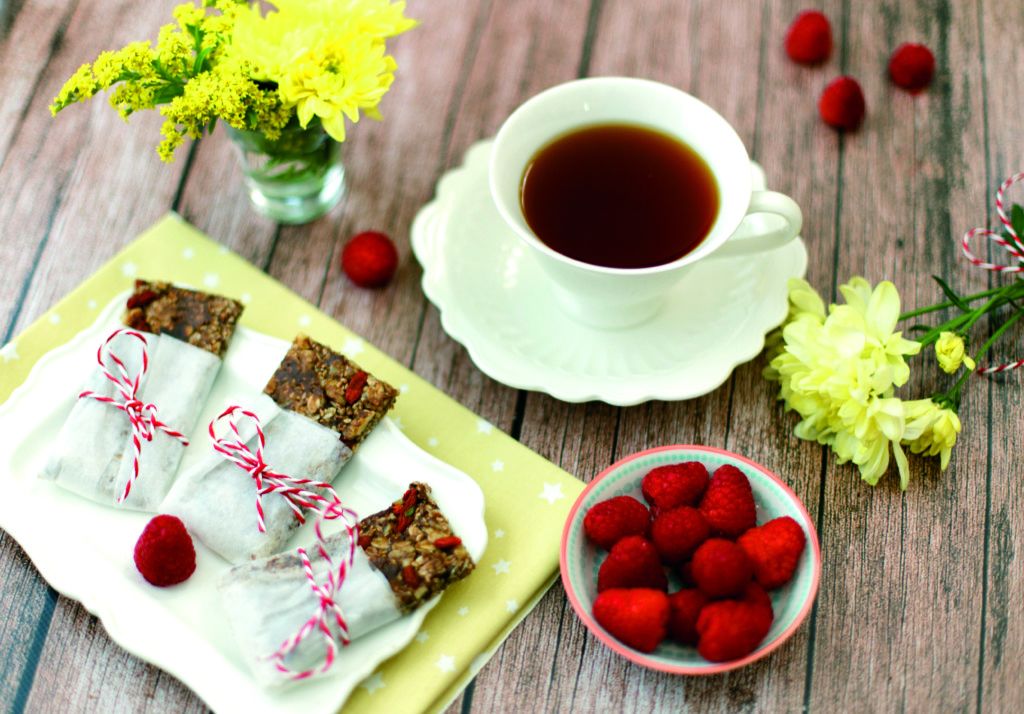 Barretta cioccolato e bacche goji