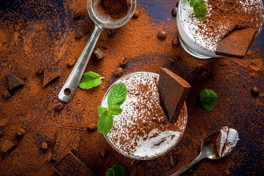 crema di caffe con cioccolato