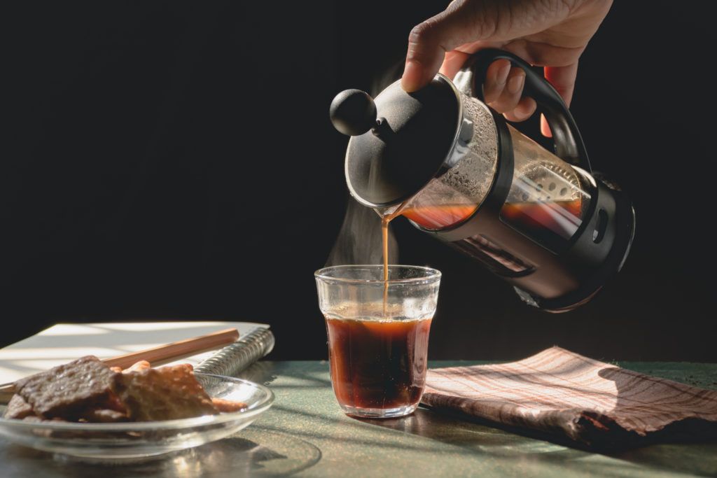 come funziona la french press