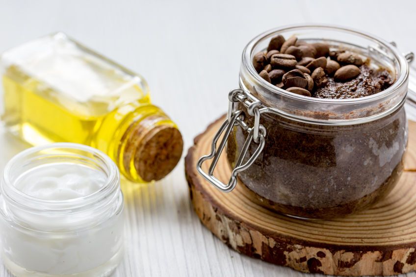 maschera al caffè