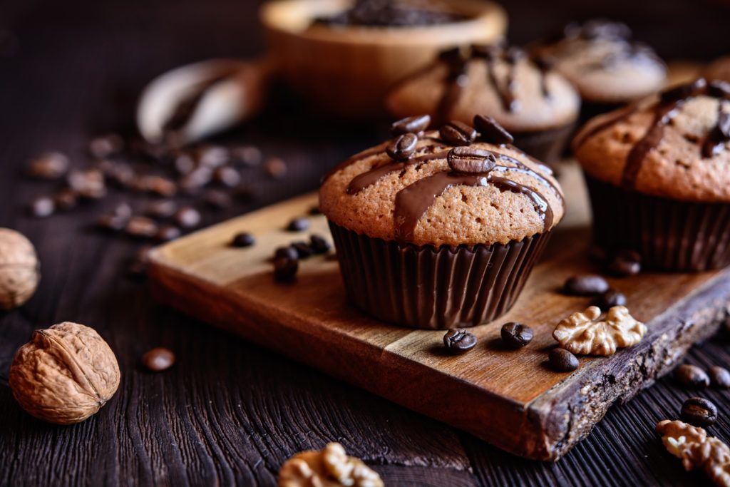 muffin caffè e noci