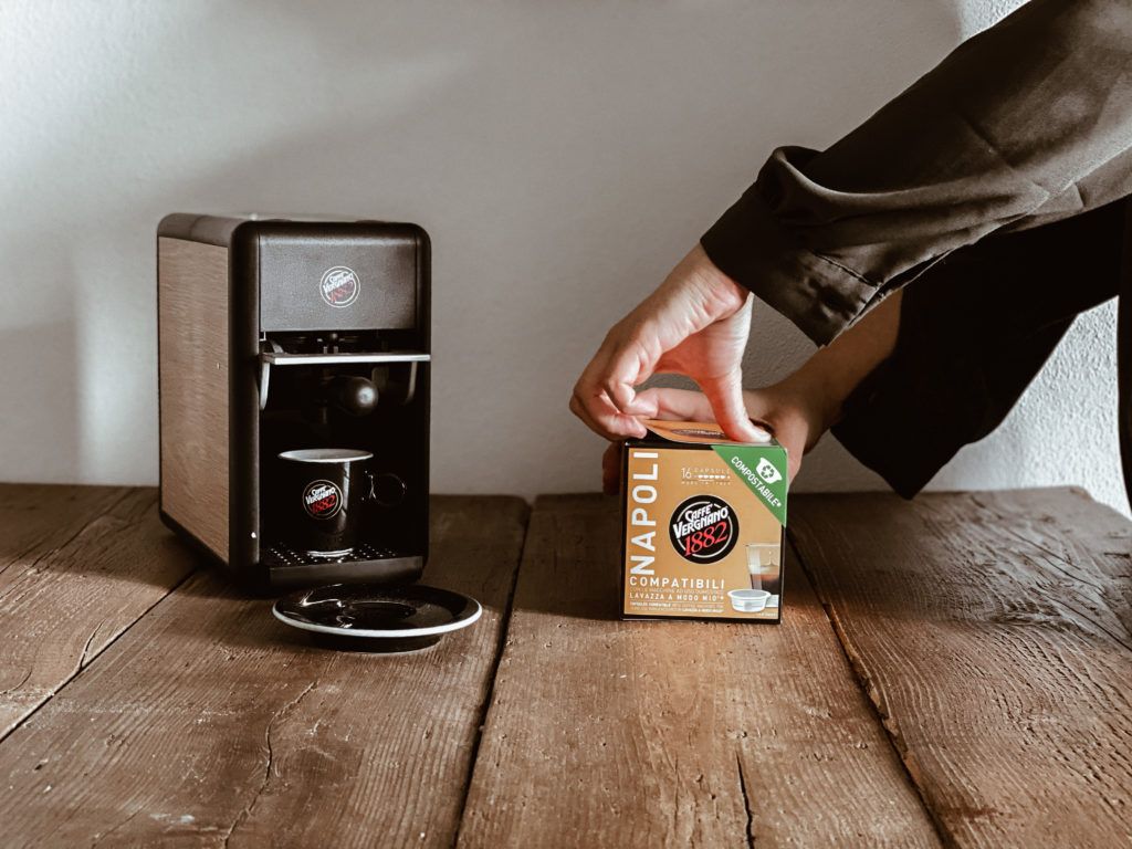 Capsule compostabili compatibili Lavazza® A Modo Mio® Napoli