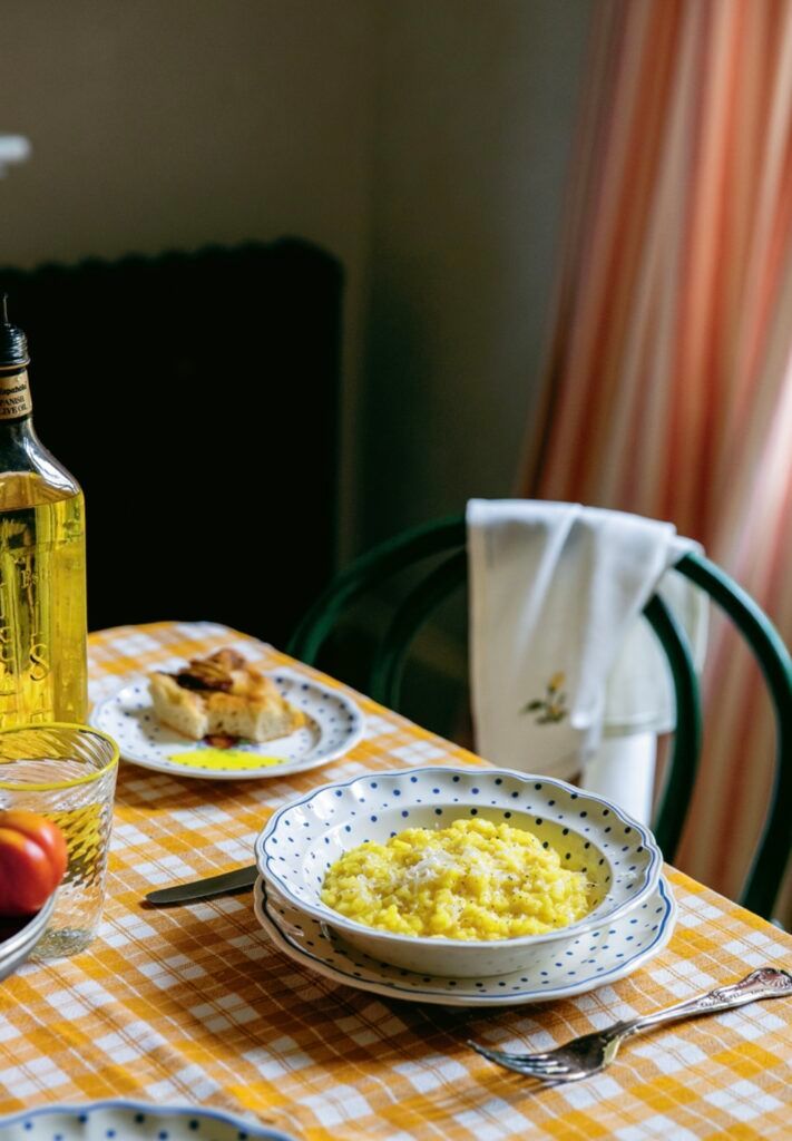 Risotto zafferano e limone