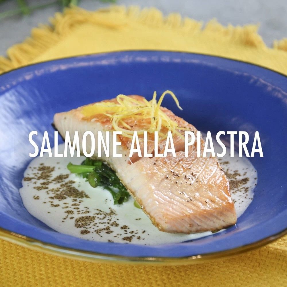 Salmone Alla Piastra Con Salsa Allaglio Dolce Instagram