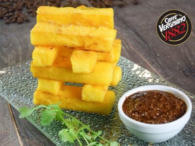 Stick Di Polenta Con Chutney Di Carote E Caffe3